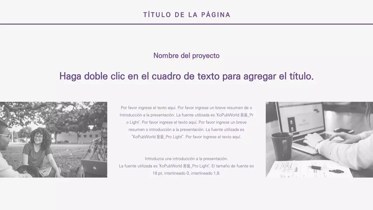 Presentaciones más limpias