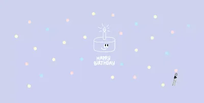 Niedliche Geburtstagsfeier Pappbecher in Pastell lila