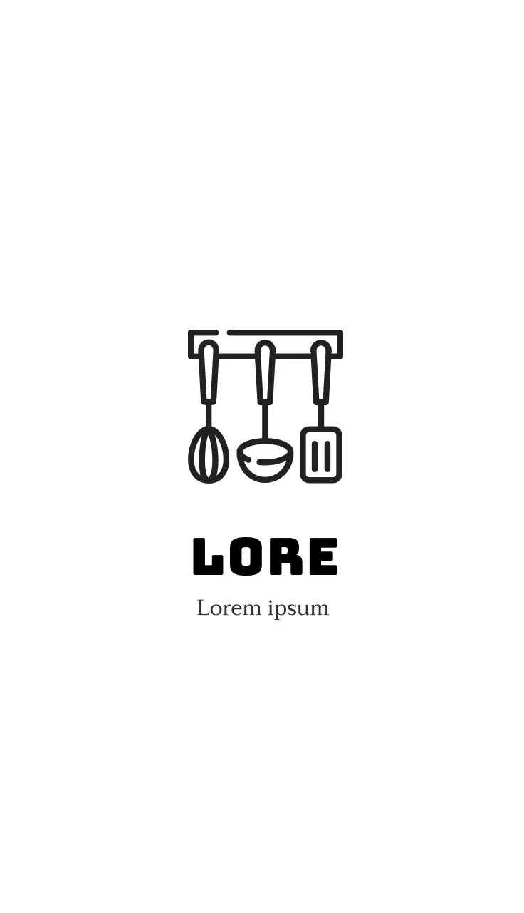 witte illustratie eenvoudig restaurant bijgerecht