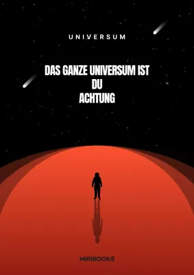 Einfacher Bucheinband in Schwarz und Rot