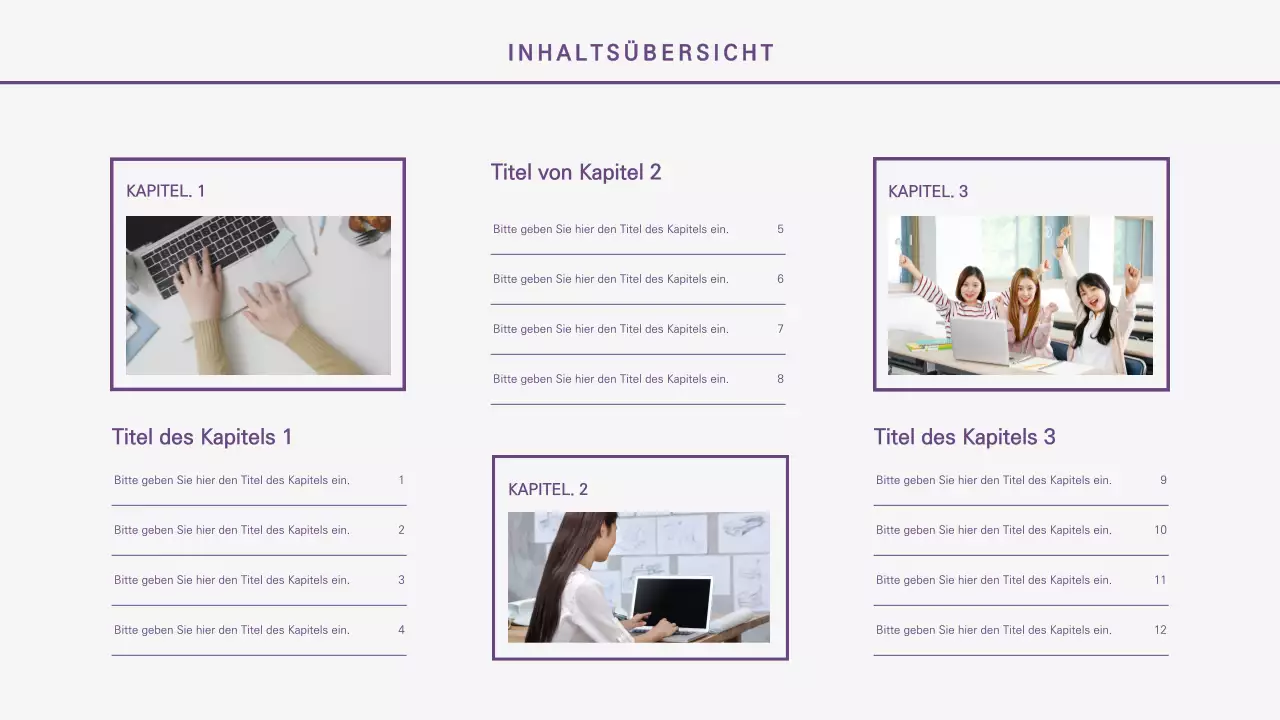 Sauberere Präsentationen