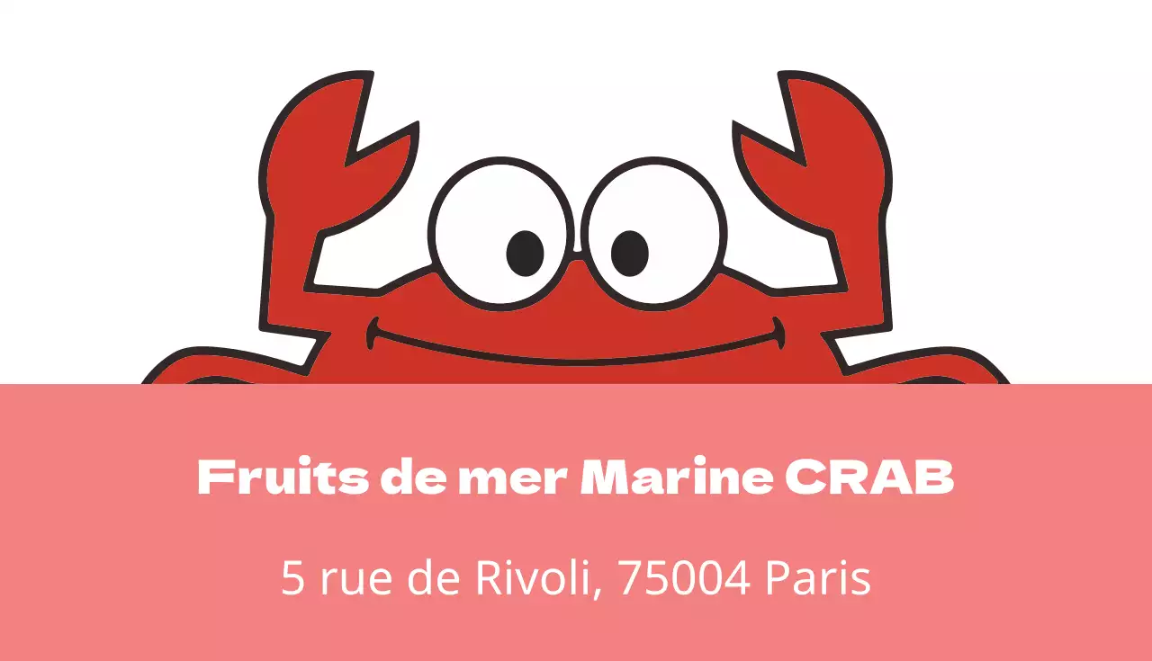 Produits de la mer Marine