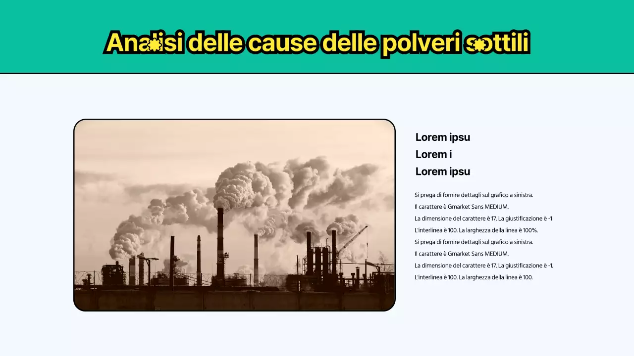 Modello di particolato ambientale