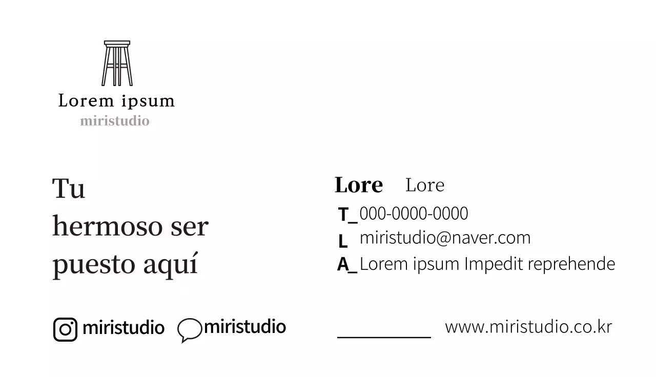 Estudio fotográfico retro con ilustraciones marrones