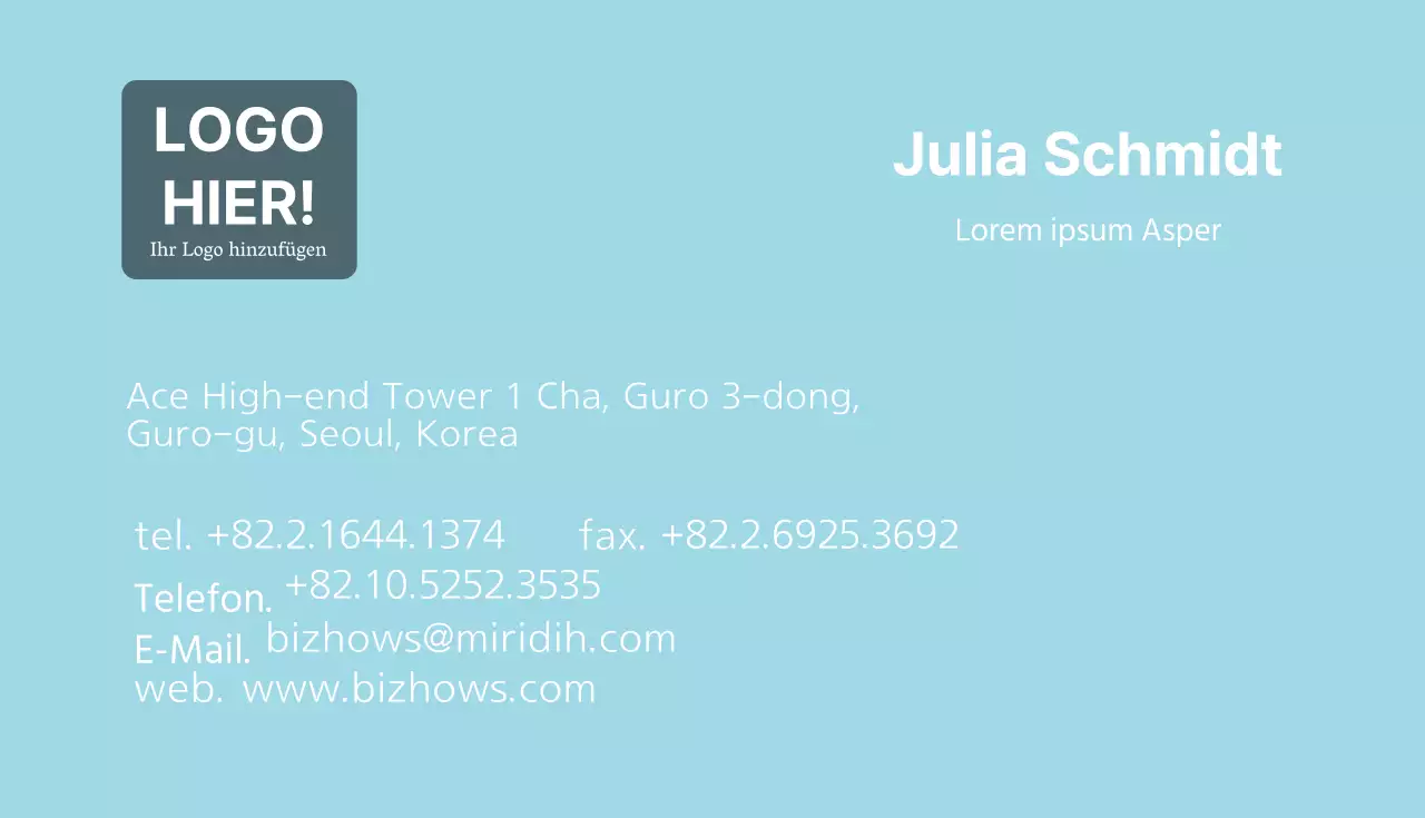 Einfacher blauer Himmel