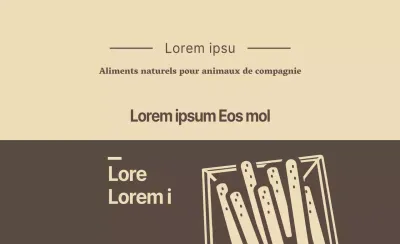 Aliments naturels pour animaux de compagnie