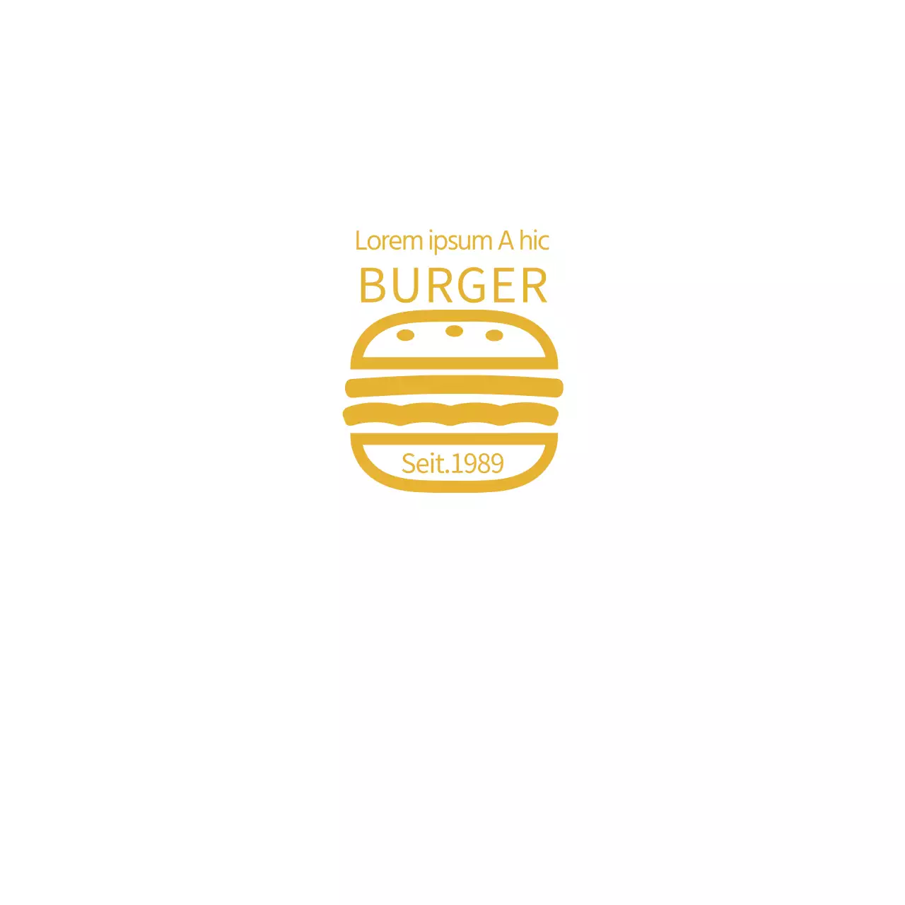 Handgefertigte Burger-Bude