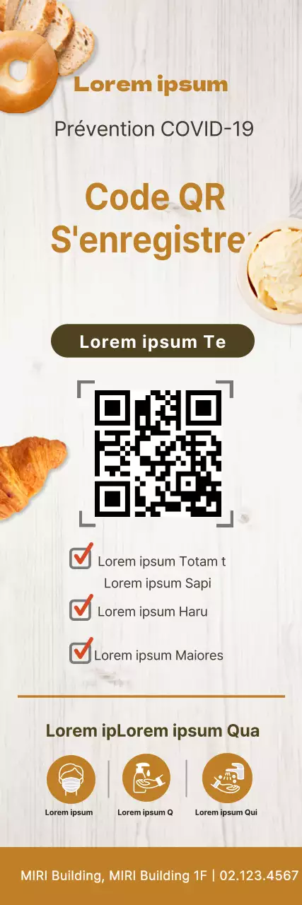 Enregistrement par code QR