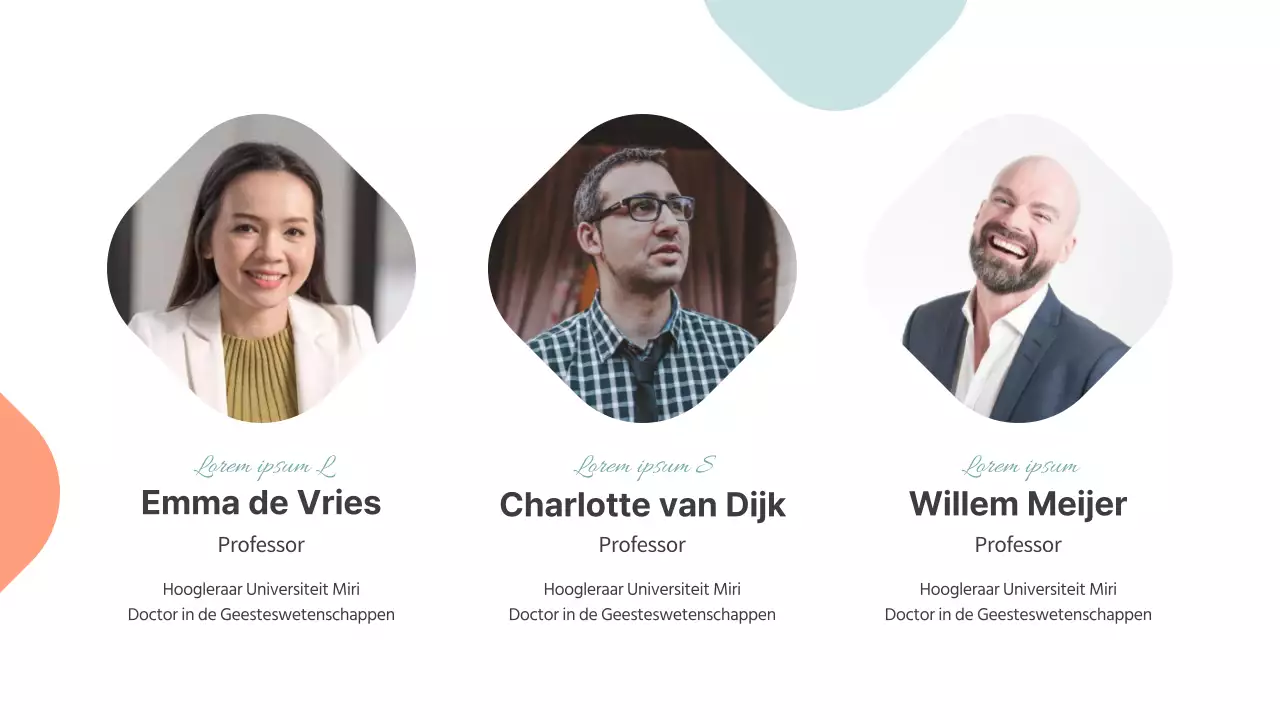 Presentaties voor seminars