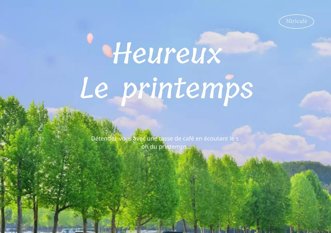 Concept de fond chaud pour la calligraphie du printemps