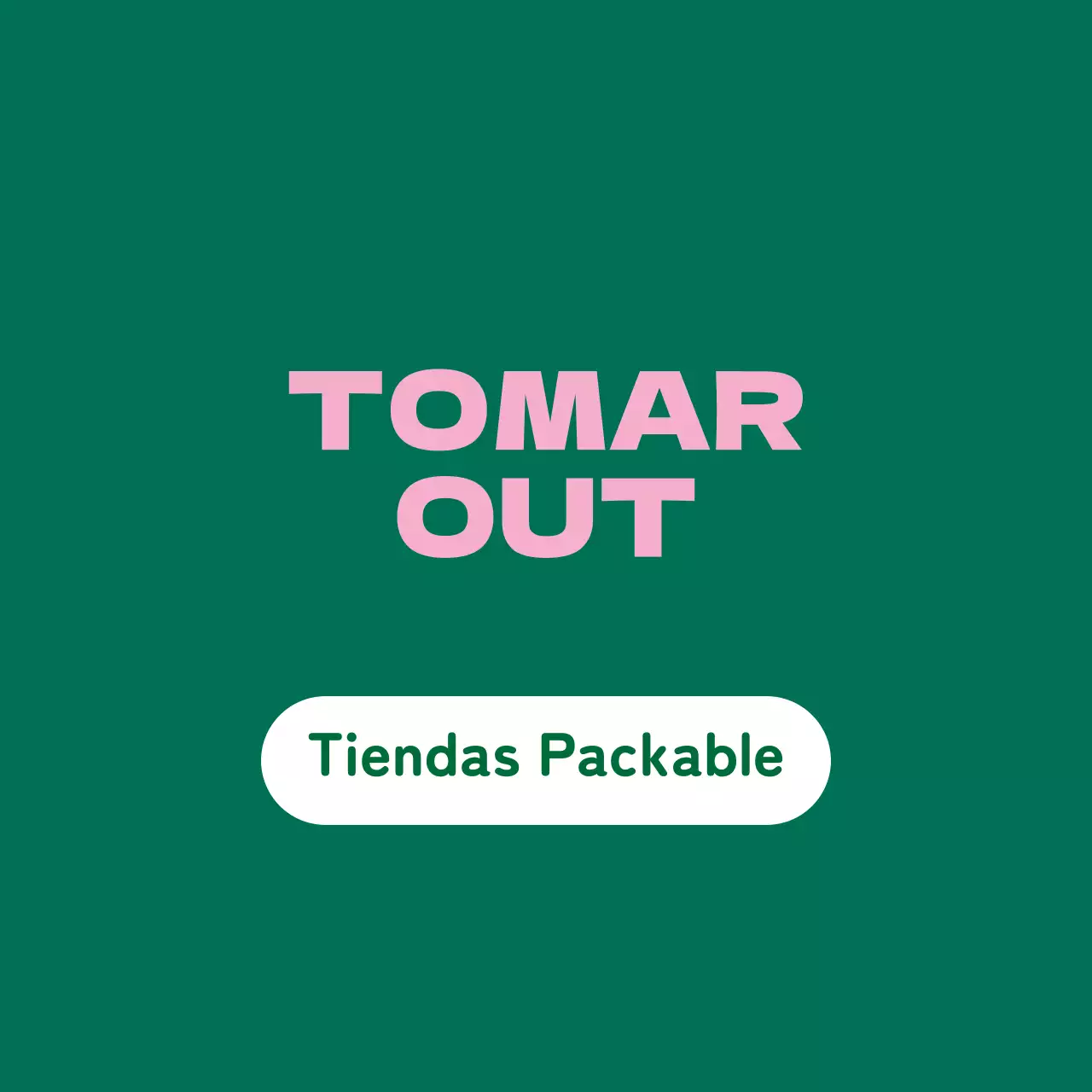 Etiqueta rosa verde ilustrada para envasar en la tienda