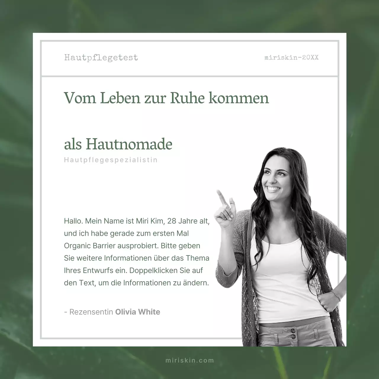 Green's Organic Cosmetics Bewertung