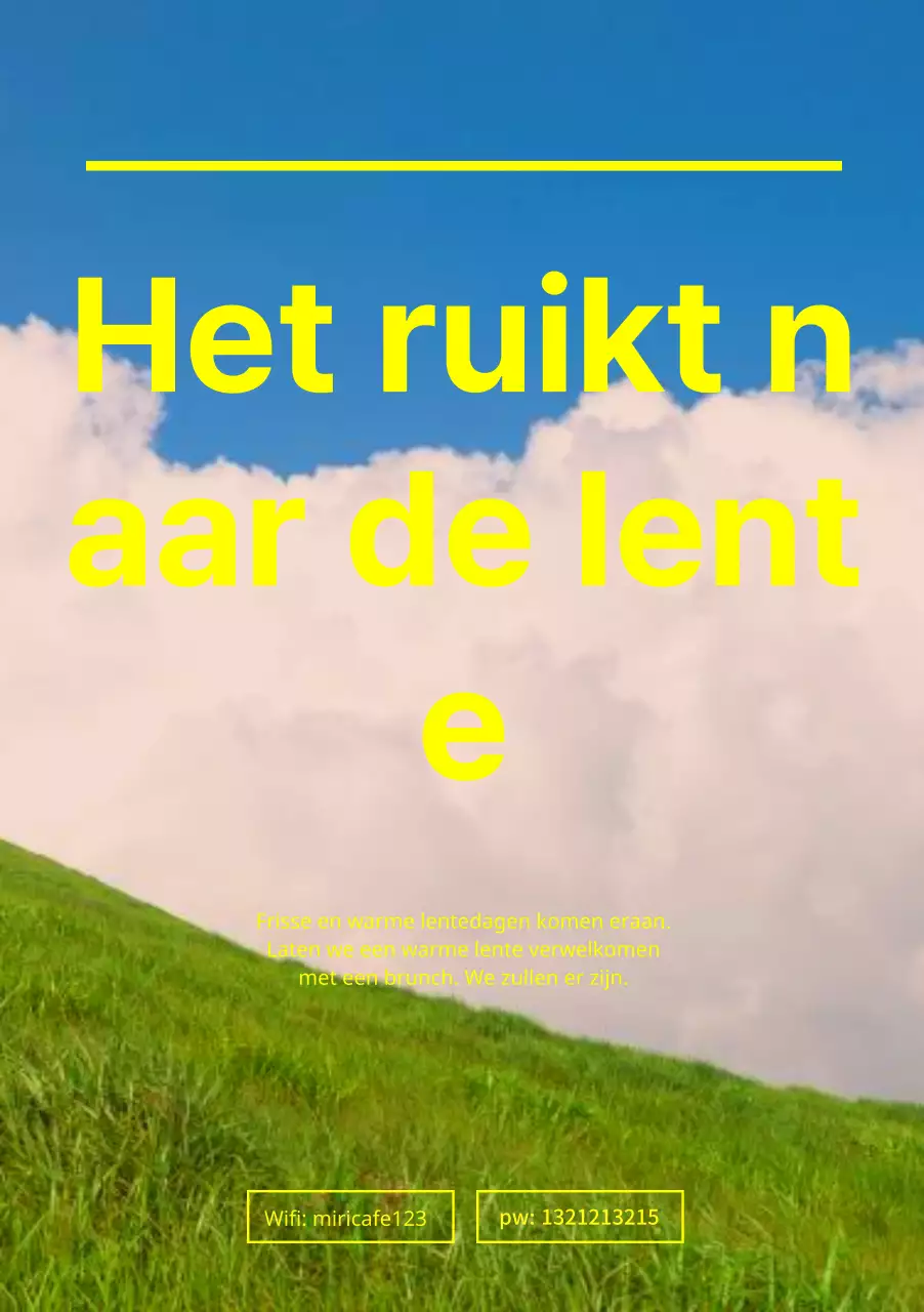 Typografie in lentebloemenfotografie