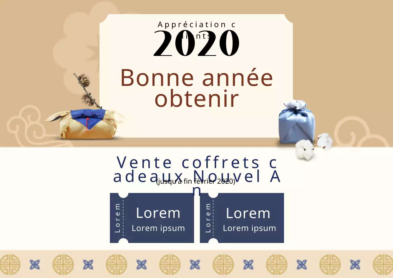 42426_Vente de cadeaux de Nouvel An