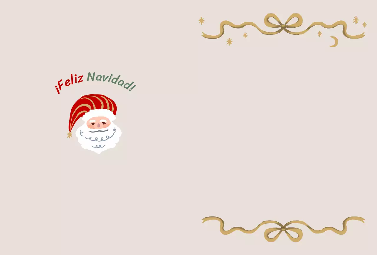 Adornos de Navidad tarjeta de vacaciones con una ilustración verde lindo