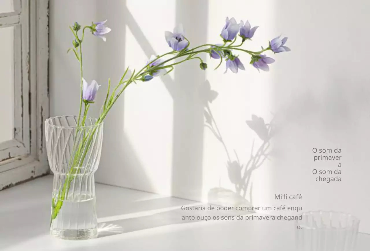 Design de inspiração japonesa com um conceito de flor de primavera