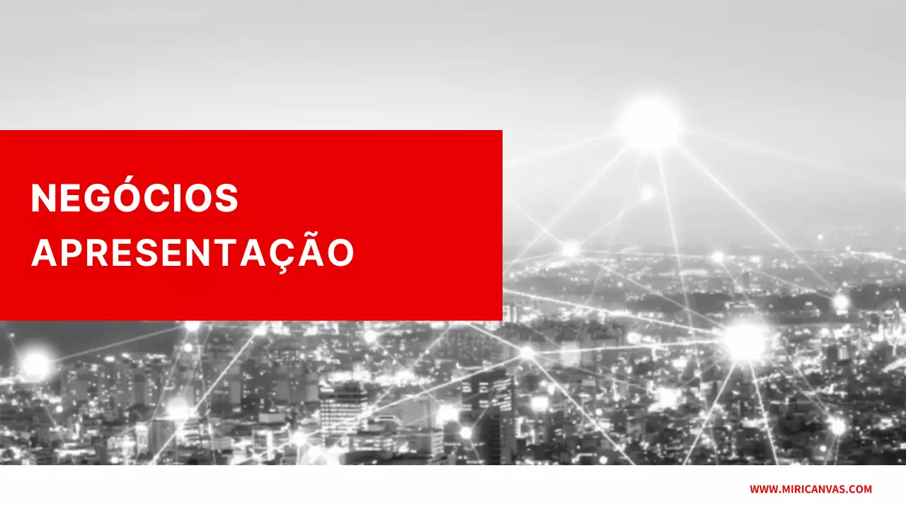 Apresentação numa reunião de negócios