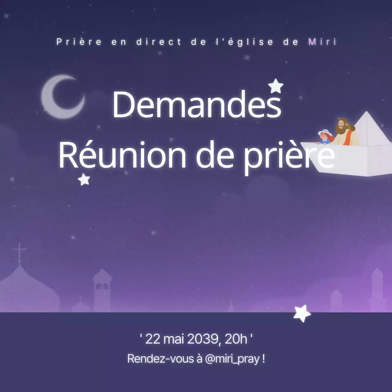 Groupes de prière en ligne