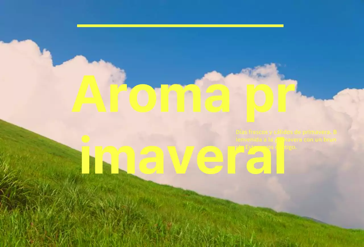 Diseña una foto de fondo con un cálido concepto primaveral