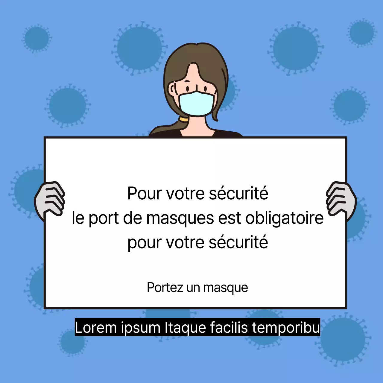 Feuille magnétique pour voiture Corona