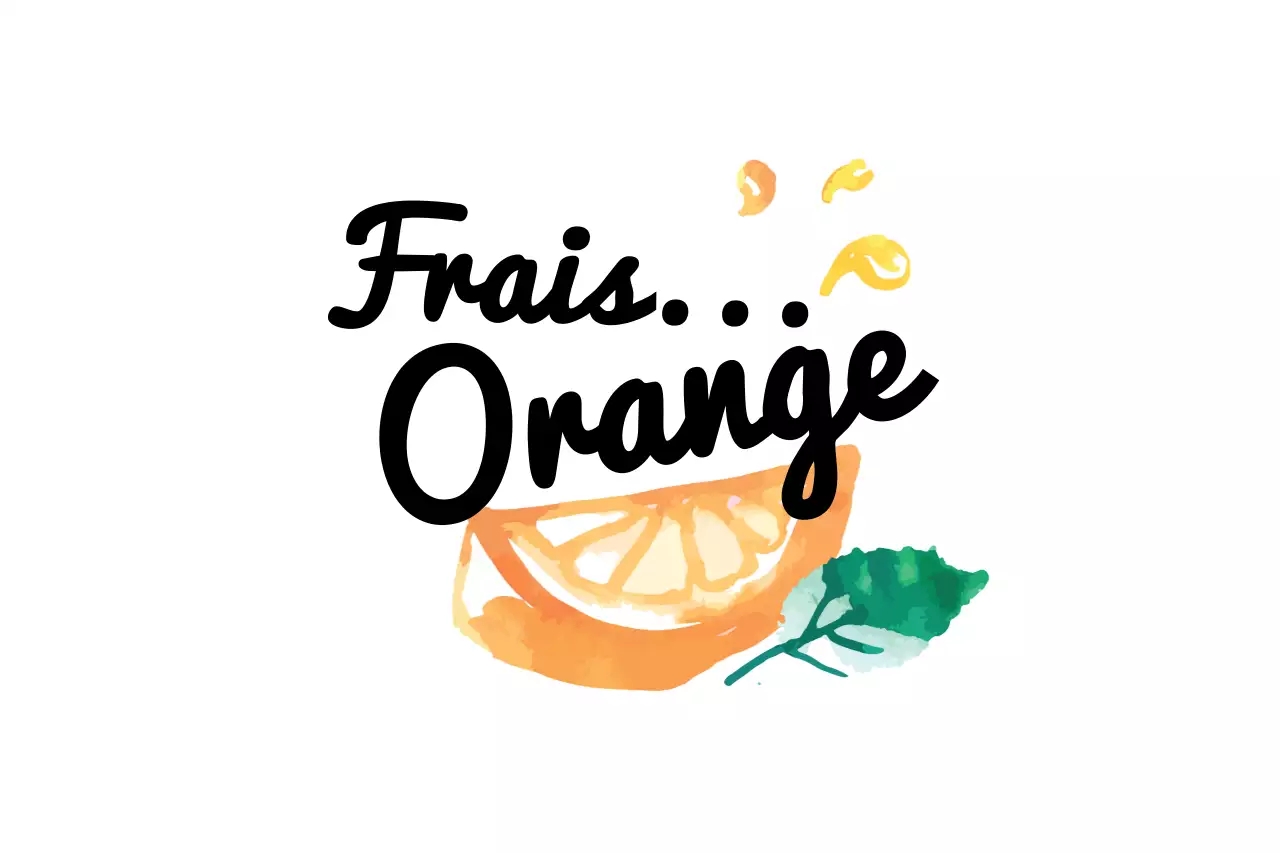 Orange fraîche