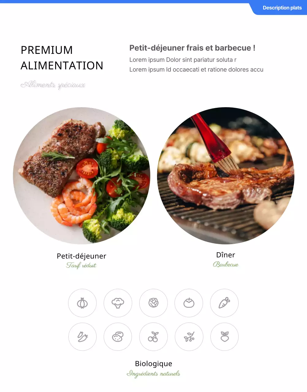 Détails des hôtels en bleu