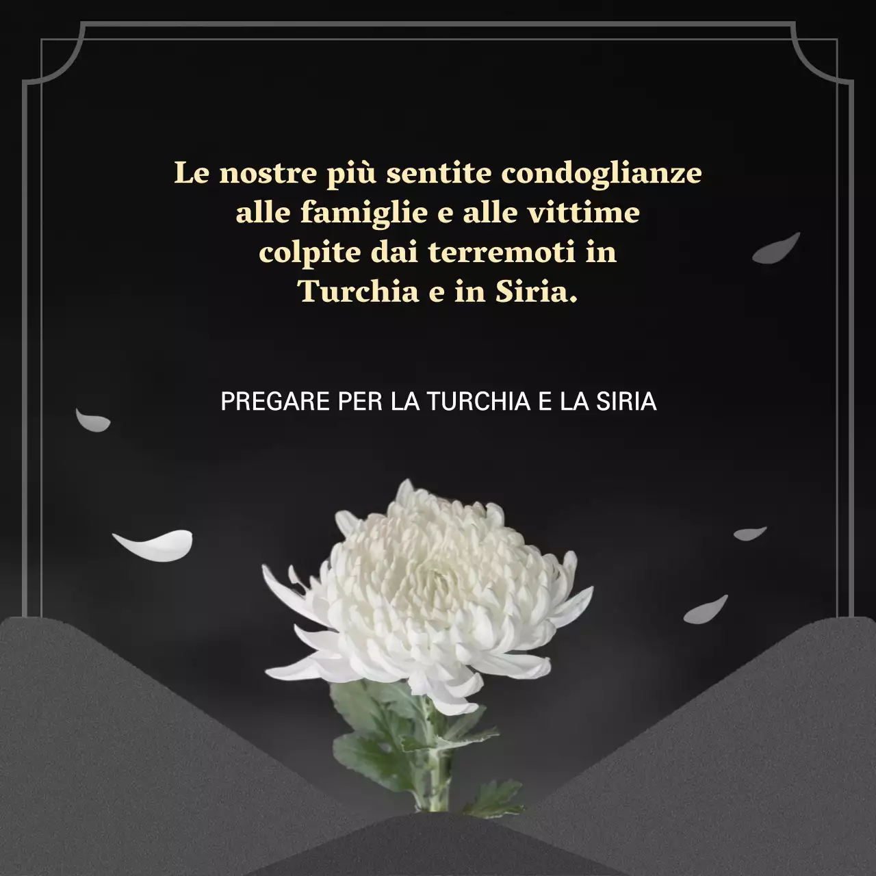 Le origini della restaurazione della Turkiye Siria su sfondo nero scuro