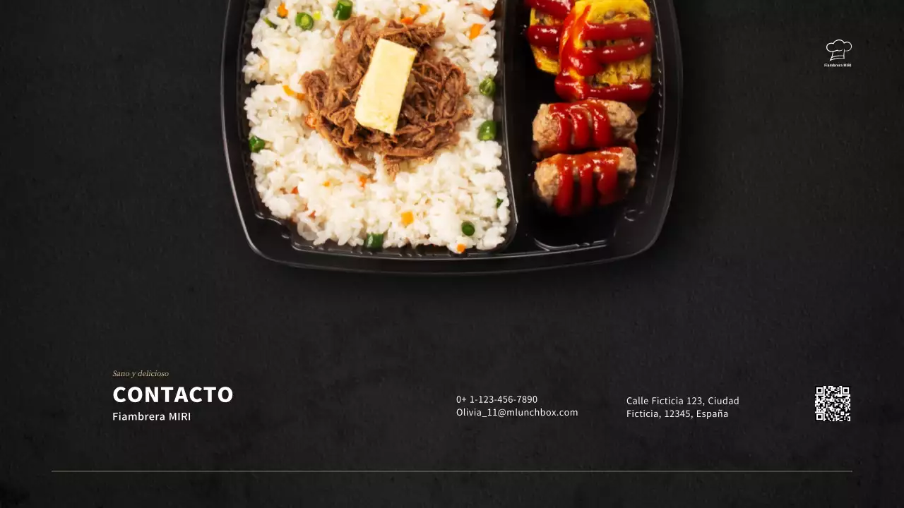 Plan de negocio para una empresa de fiambreras negras en inglés