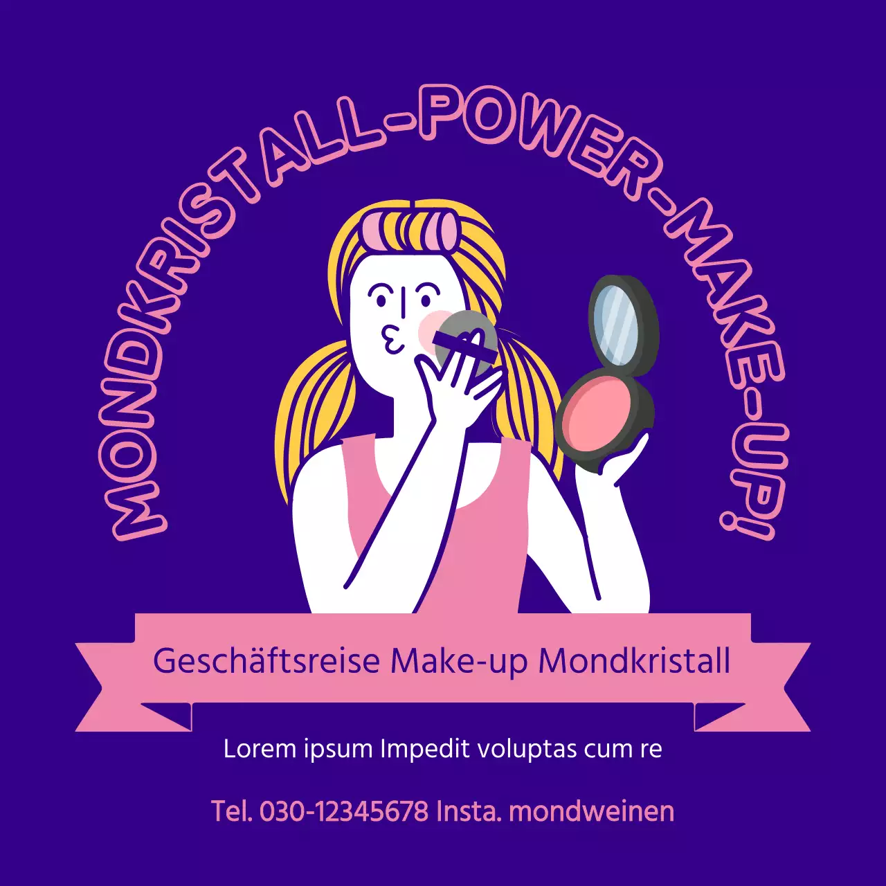 Make-up für Geschäftsreisen