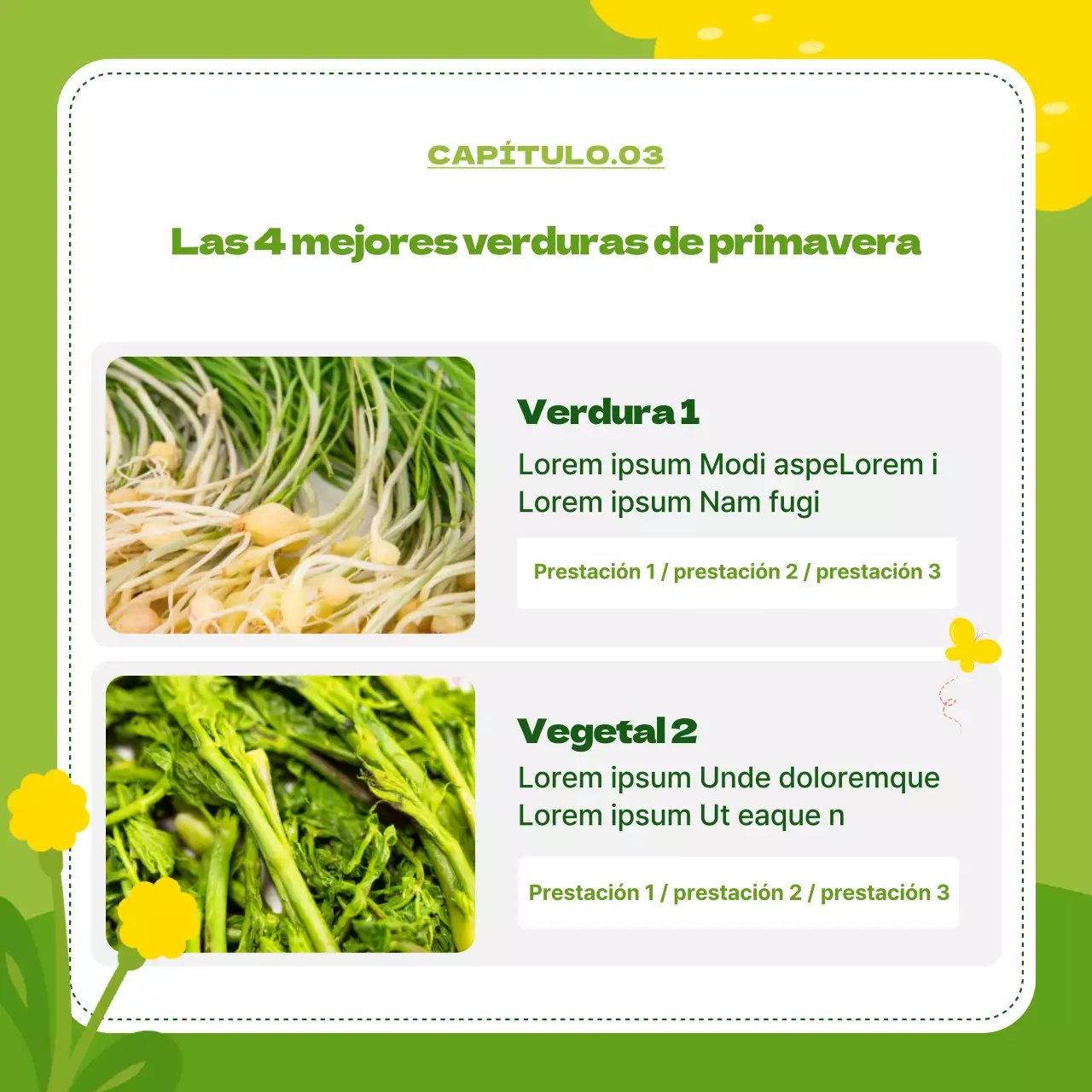 Flores primaverales brillantes en chartreuse y rosa