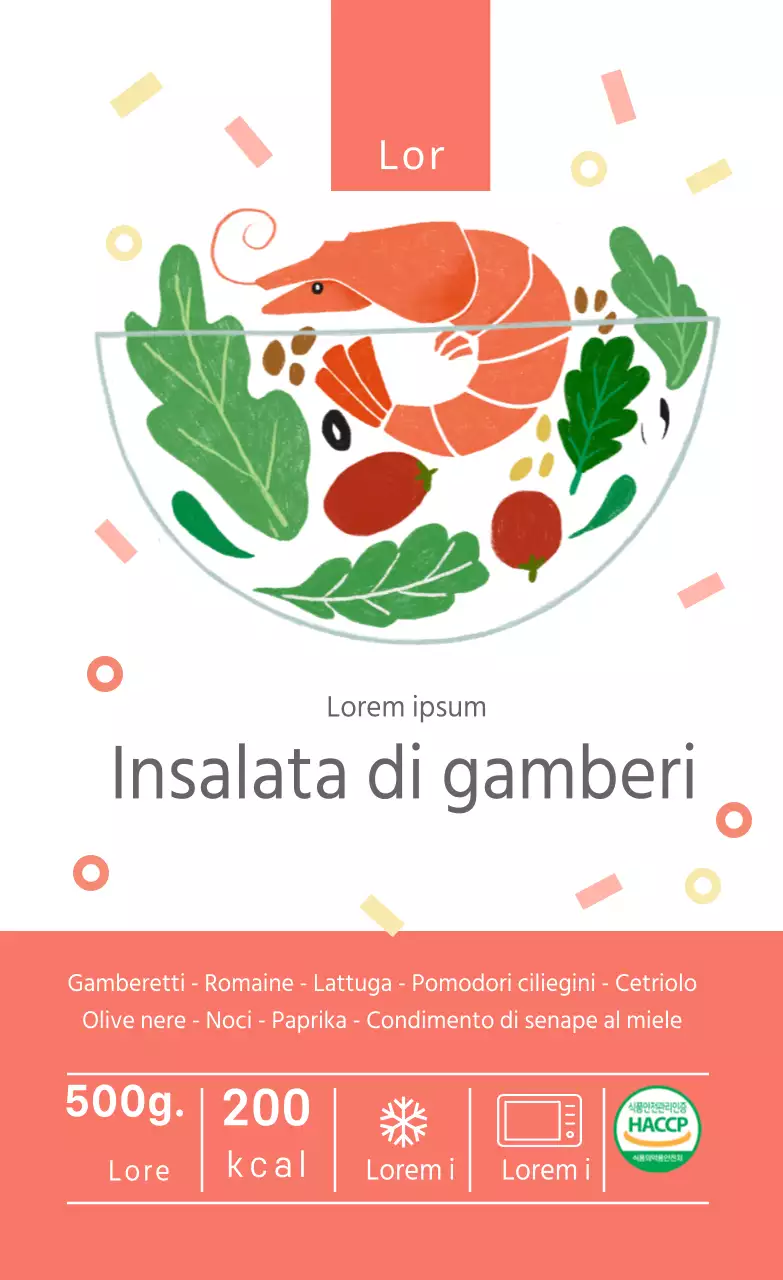 Insalata di gamberi