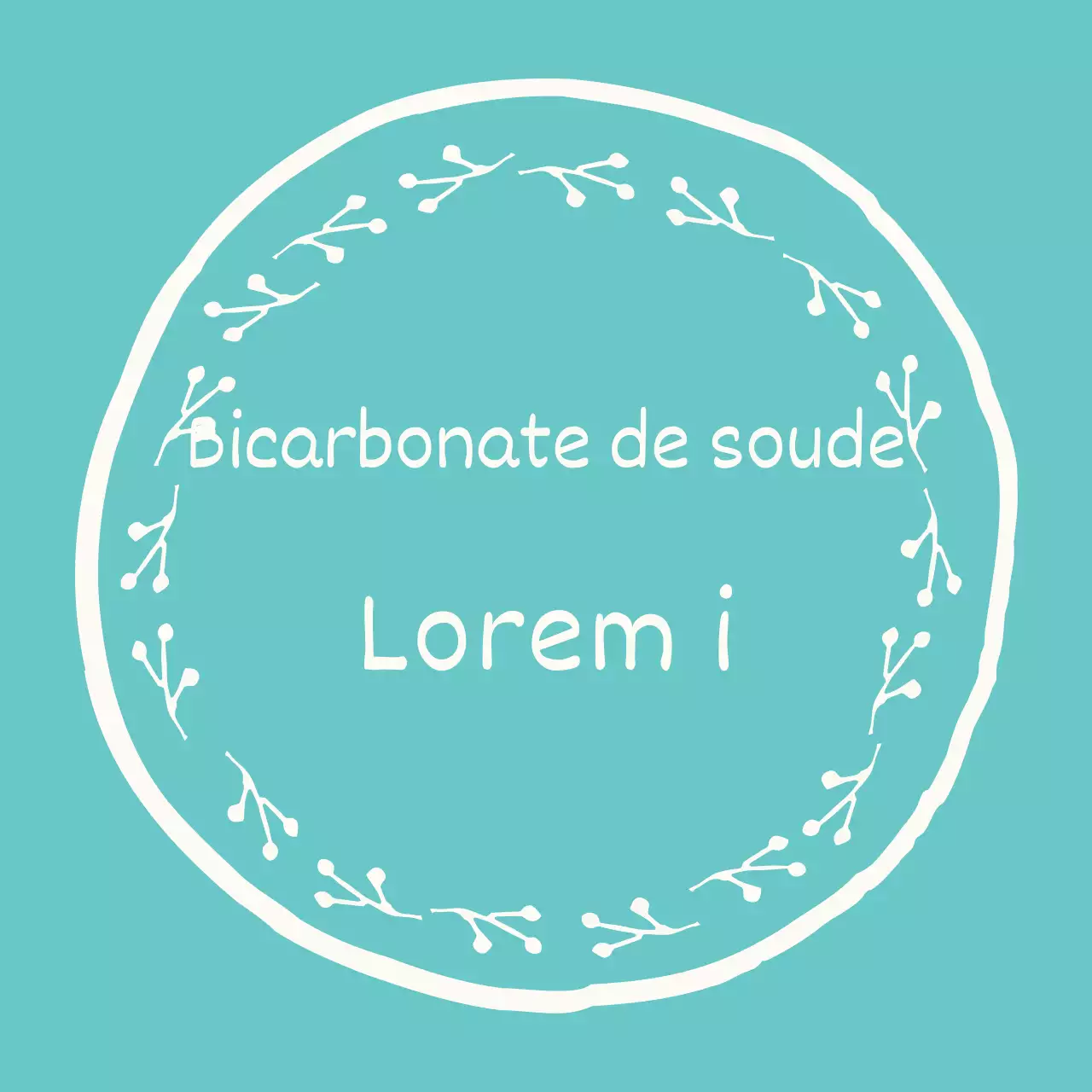 Autocollants d'étiquettes dessinés à la main par la Monnaie