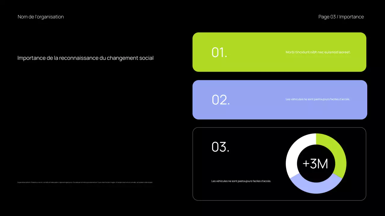 Présentation du matériel de classe tendance et audacieuse