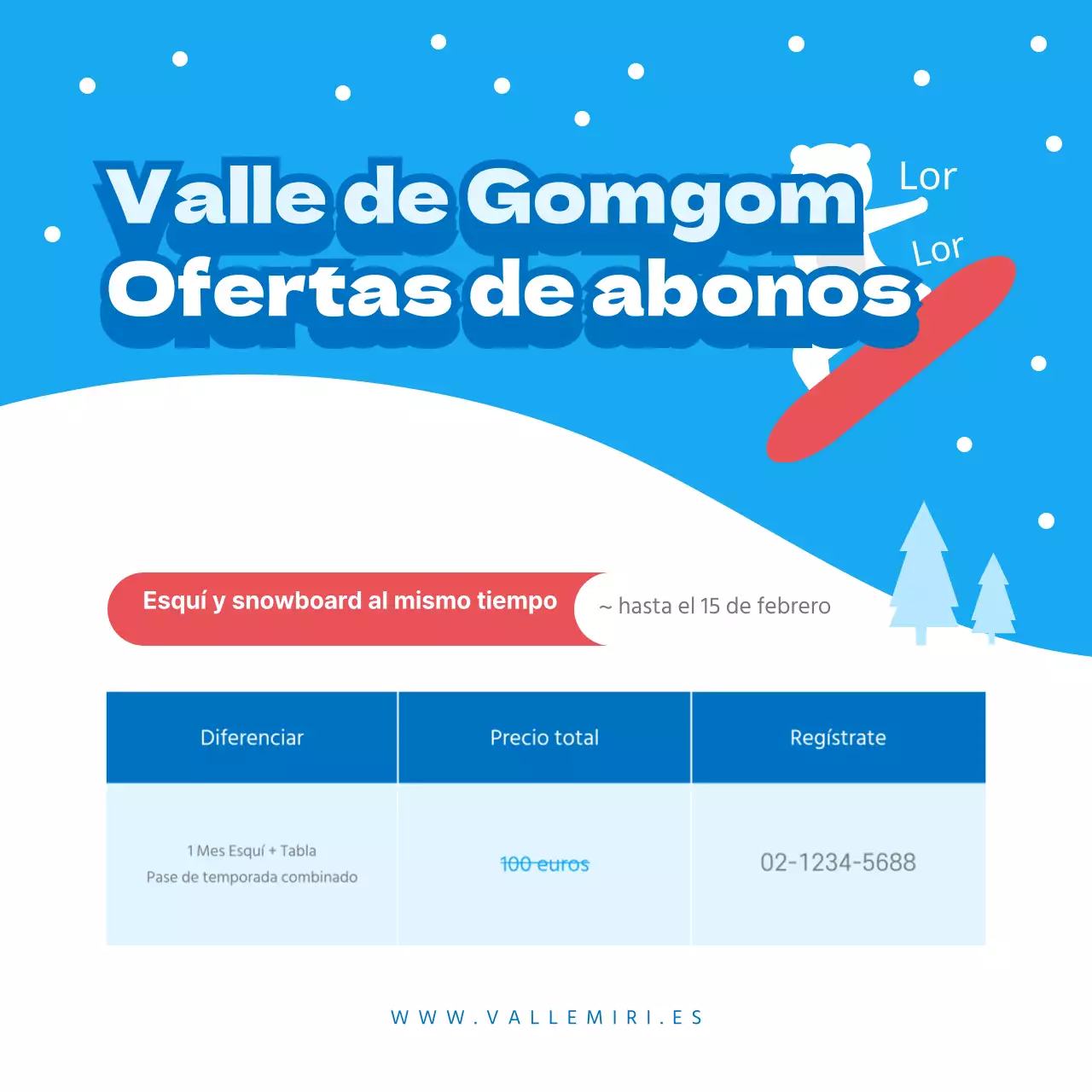 Forfaits de temporada para estaciones de esquí