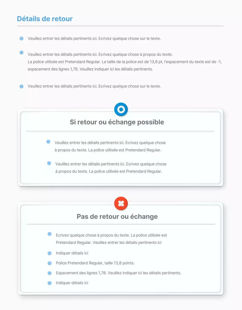 Comment utiliser le style bleu clair par défaut pour les centres commerciaux ?
