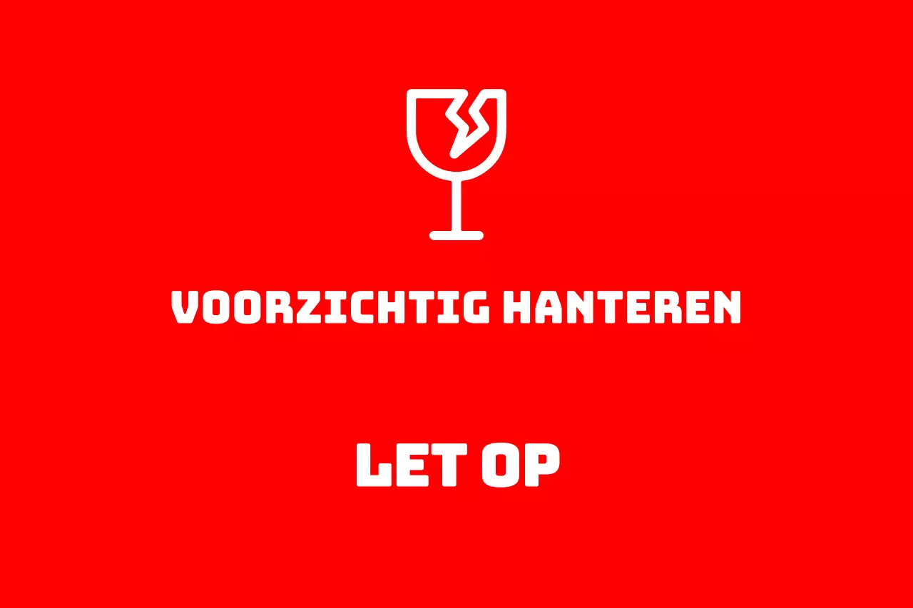 Voorzichtig hanteren
