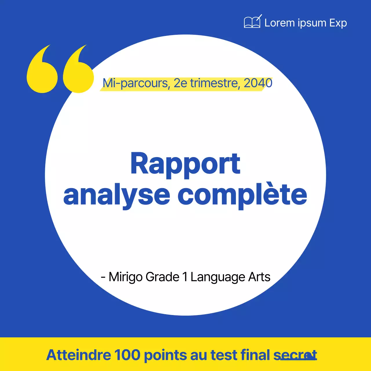Analyse de l'évolution des performances des écoles hagwon bleues et jaunes