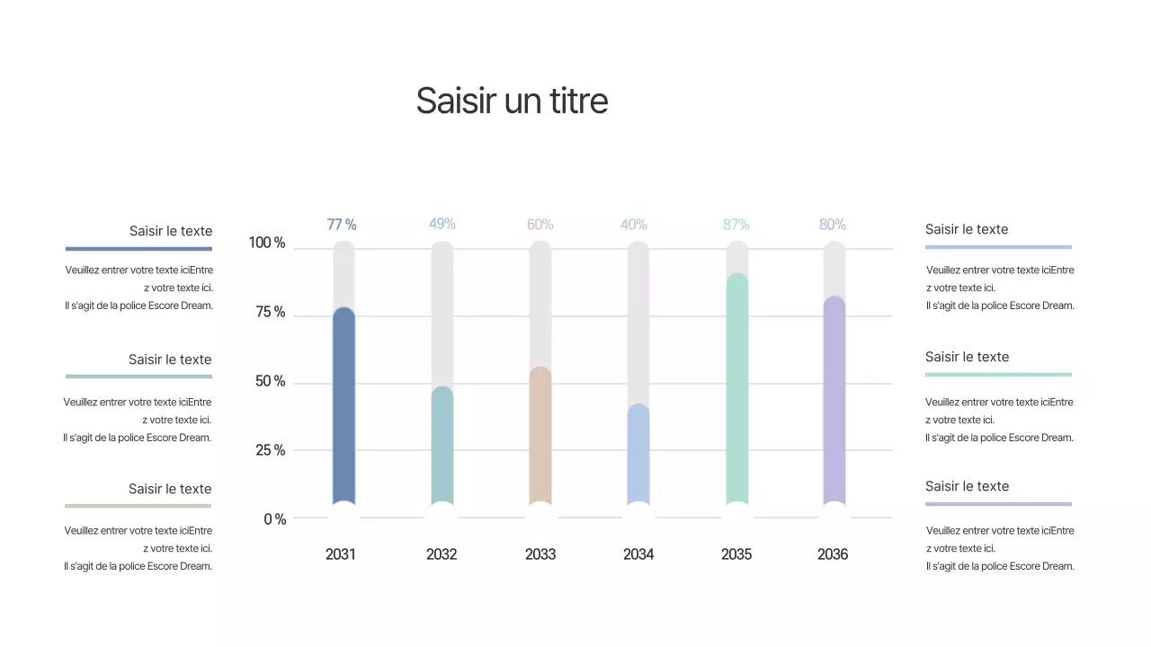 Un tableau conceptuel simple aux couleurs pastel