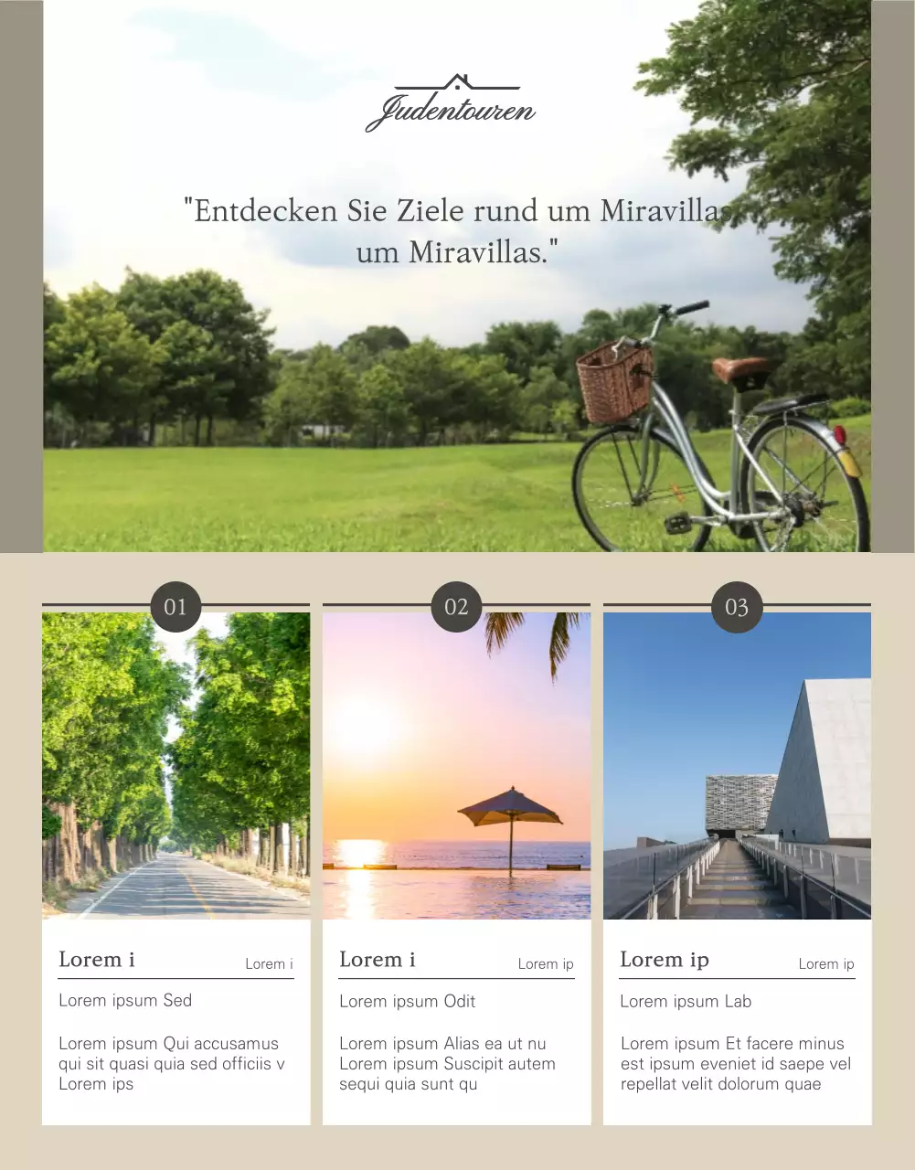 Wie buche ich eine fotogene Pension in Braun und Beige?