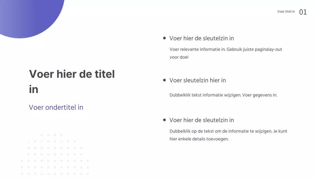 Presentaties voor seminars