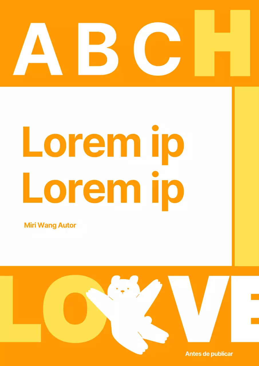 Una cubierta kitsch naranja y amarilla para la enseñanza del inglés