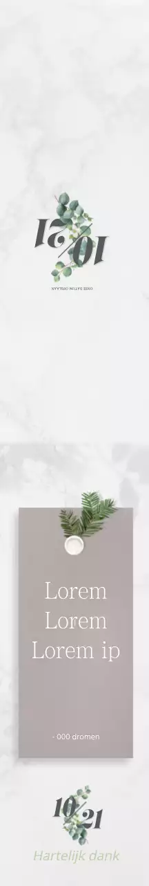 Grijs Net Marmer Patroon Cadeau