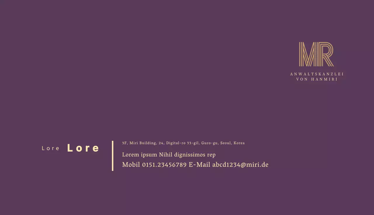 Lila Anwalt Anwaltskanzlei