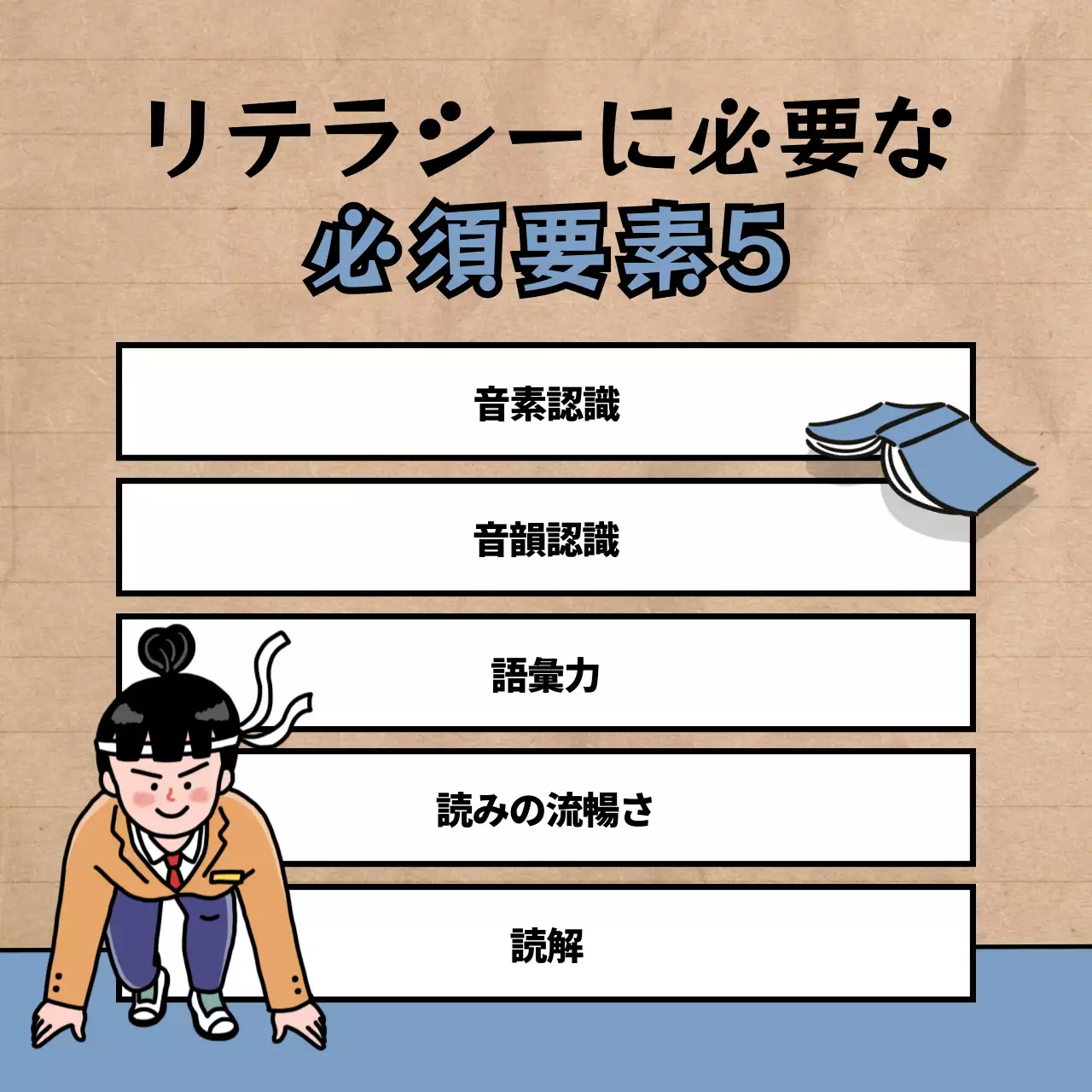 茶色 面白い 教育 チラシ Instagram カルーセル
