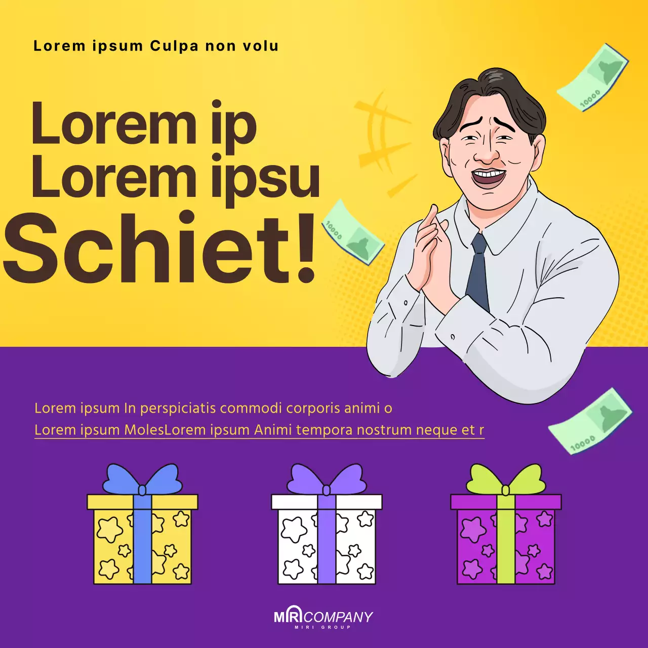 Een speciale bonusaanbieding voor de Dag van de Arbeider met een prachtig cartoonillustratieconcept