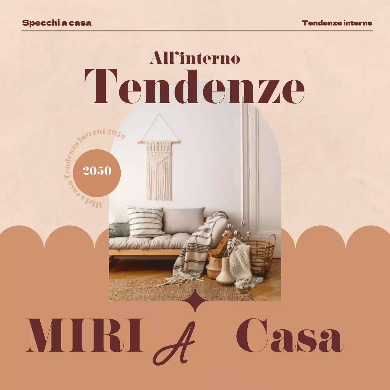 Tendenze degli interni beige