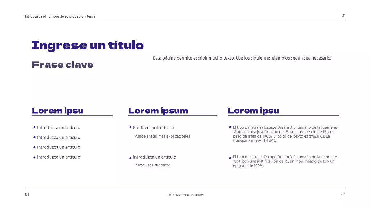 Presentaciones guiadas