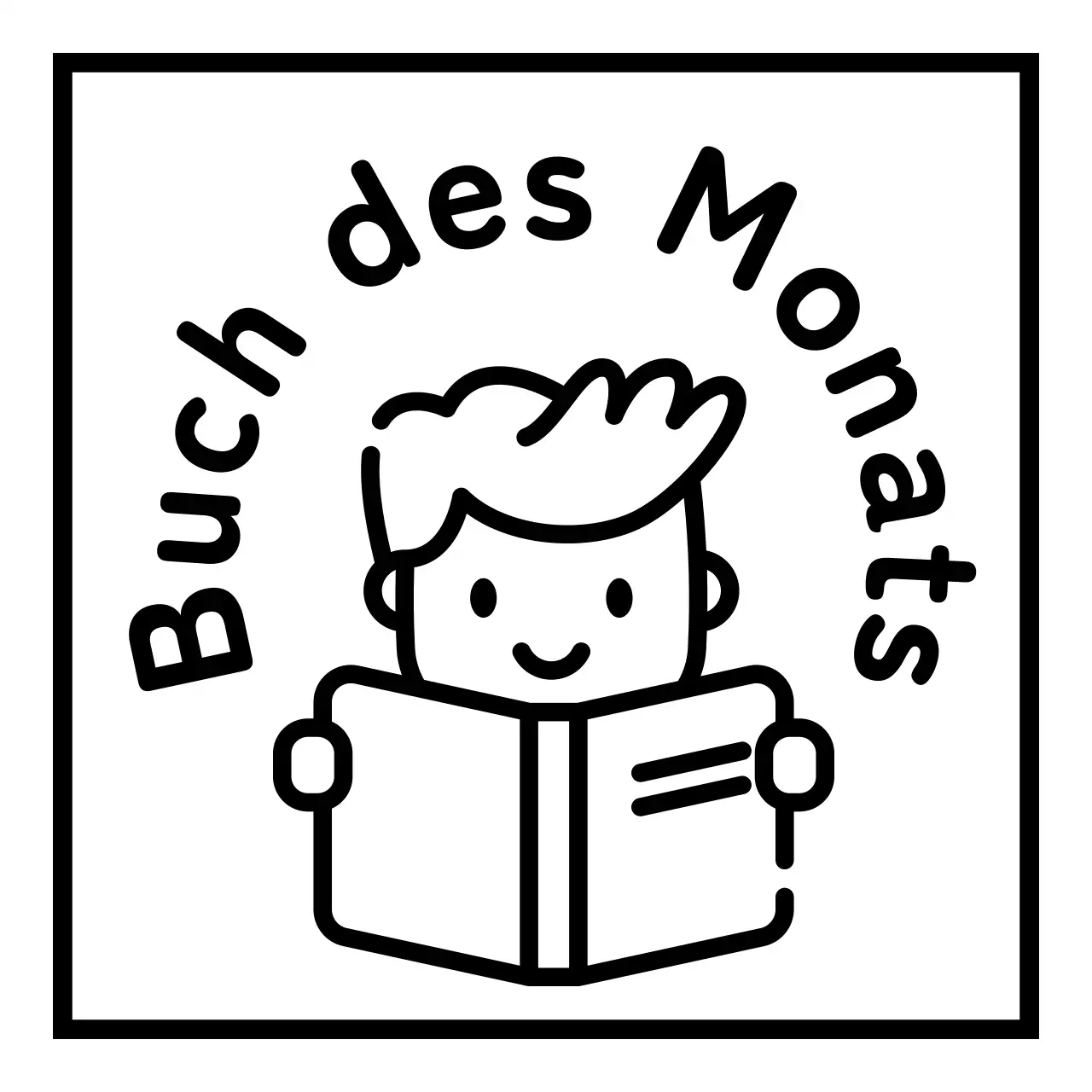 Einfache Lesung König mit schwarzer Lesung Mann Illustration