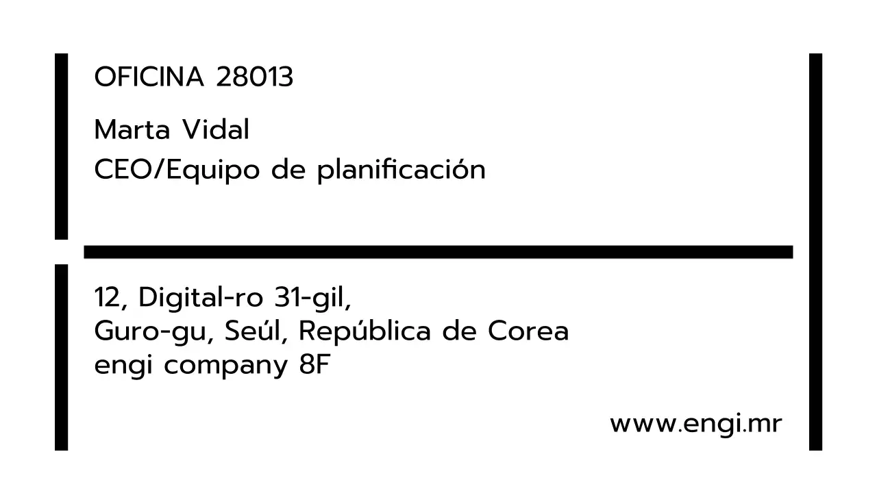 Tarjetas de visita limpias con un toque de azul