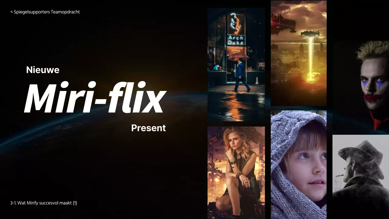 Black & White Media OTT Platforms Corporate Supporters Challenge Presentatie